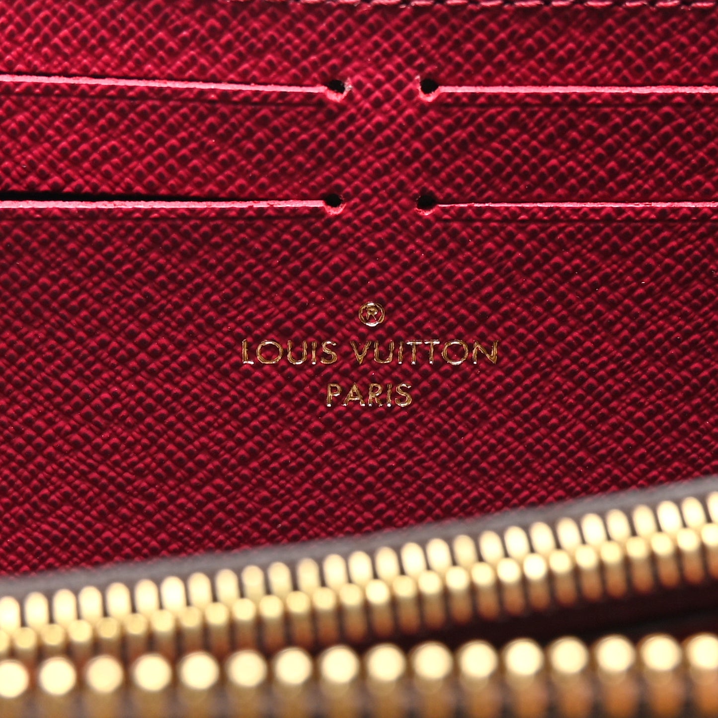 Monogram Clemence Wallet Fuchsia