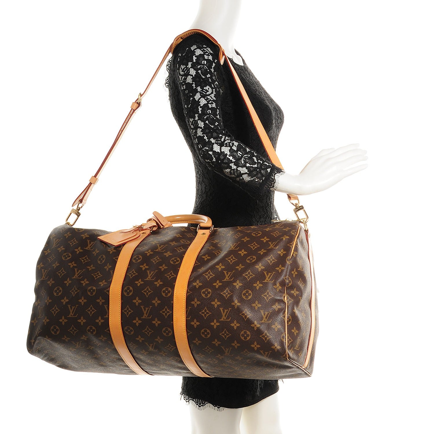 Louis Vuitton Monogram Keepall Bandouliere 55 2 of 7