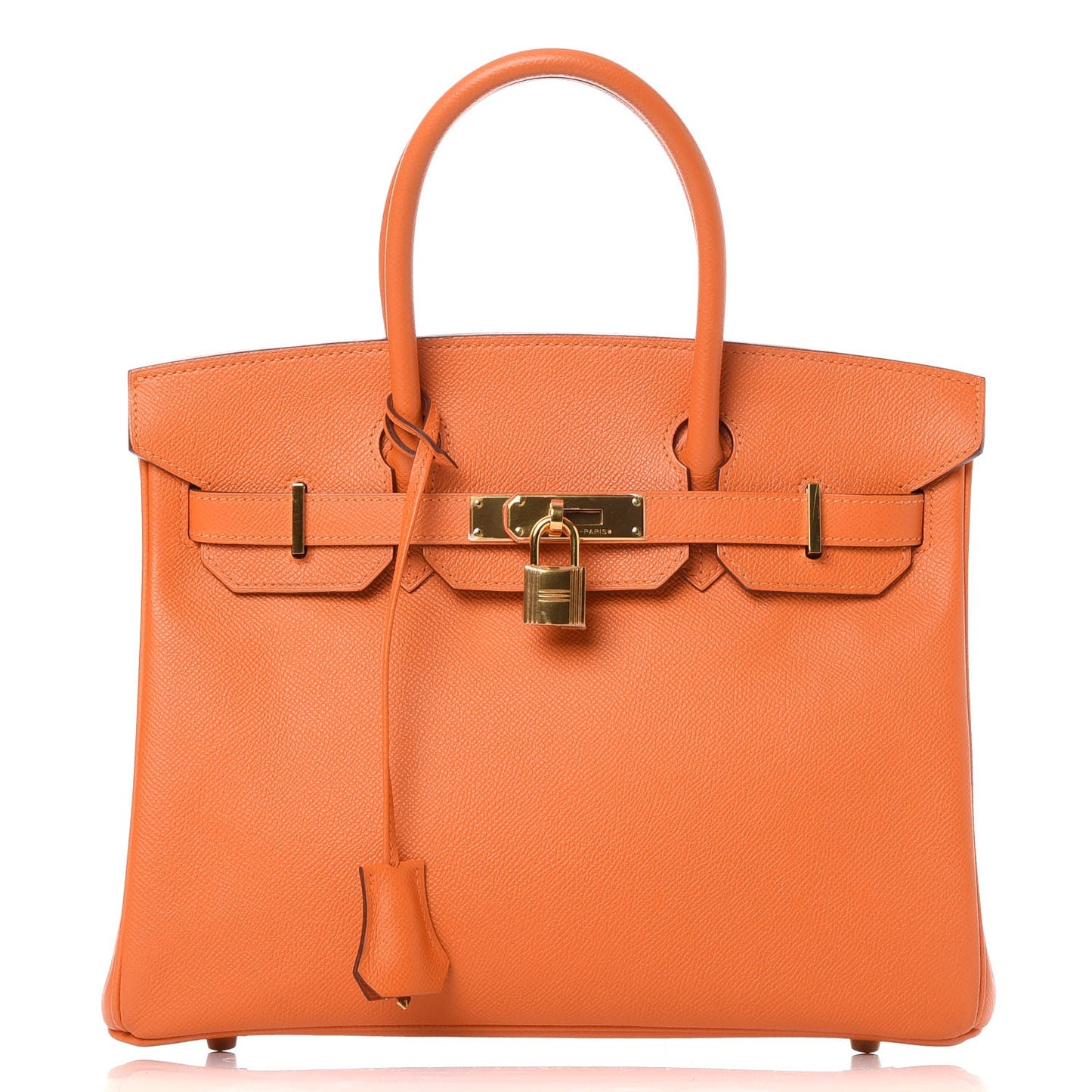 Epsom Birkin 30 Orange