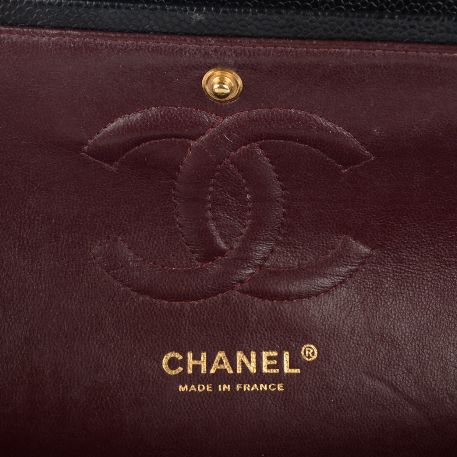 Chanel Caviar Quilted Medium Double Flap Black 6 of 8
