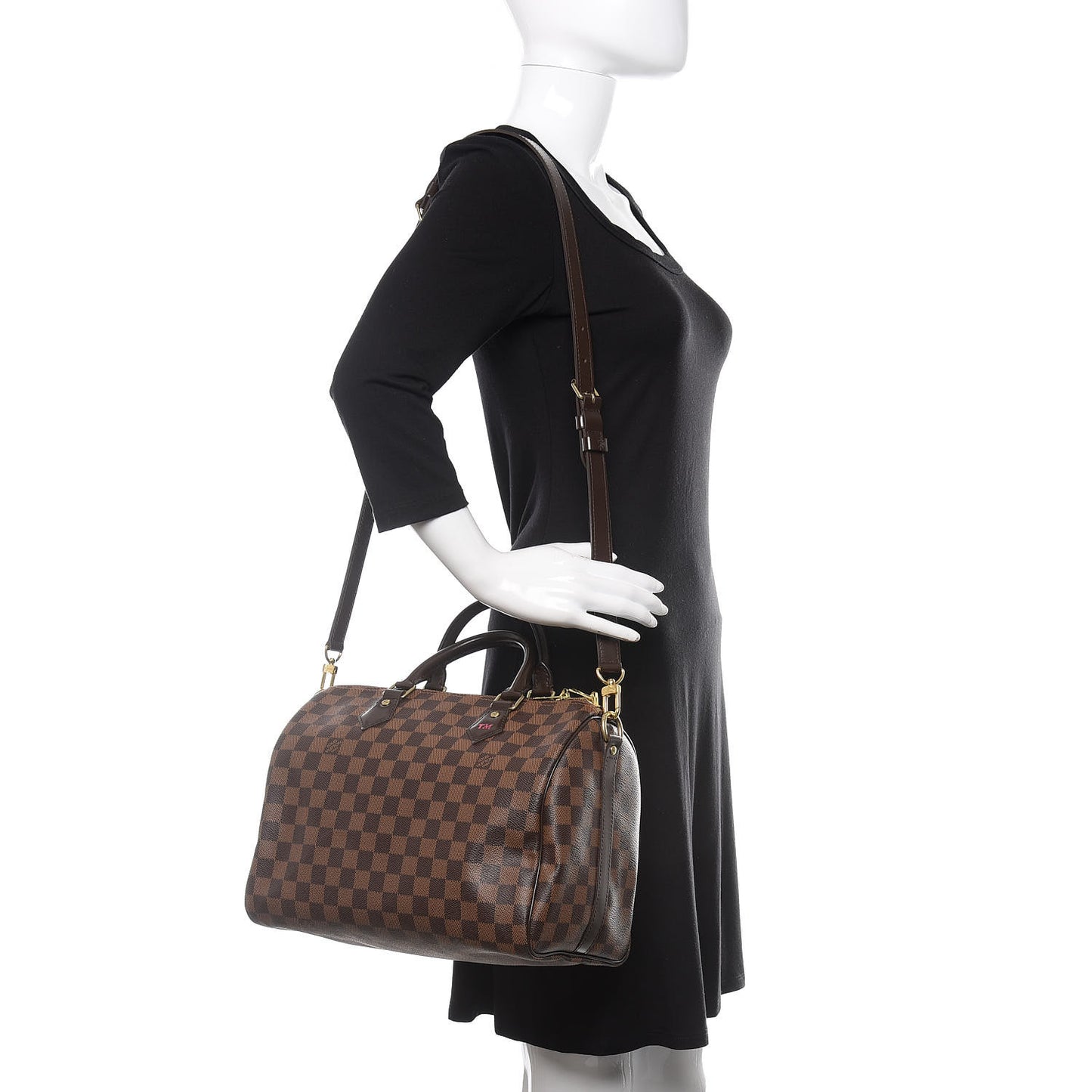 Damier Ebene Speedy Bandouliere 30