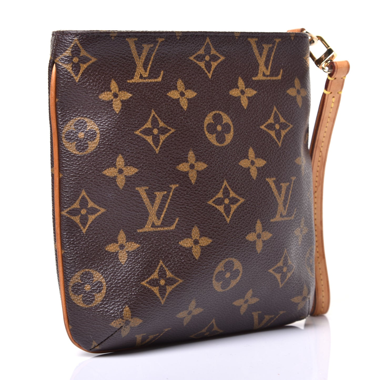 Monogram Partition Wristlet