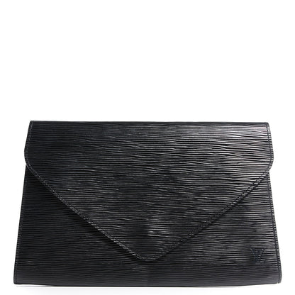 Louis Vuitton Epi Art Deco Clutch Black 1 of 7