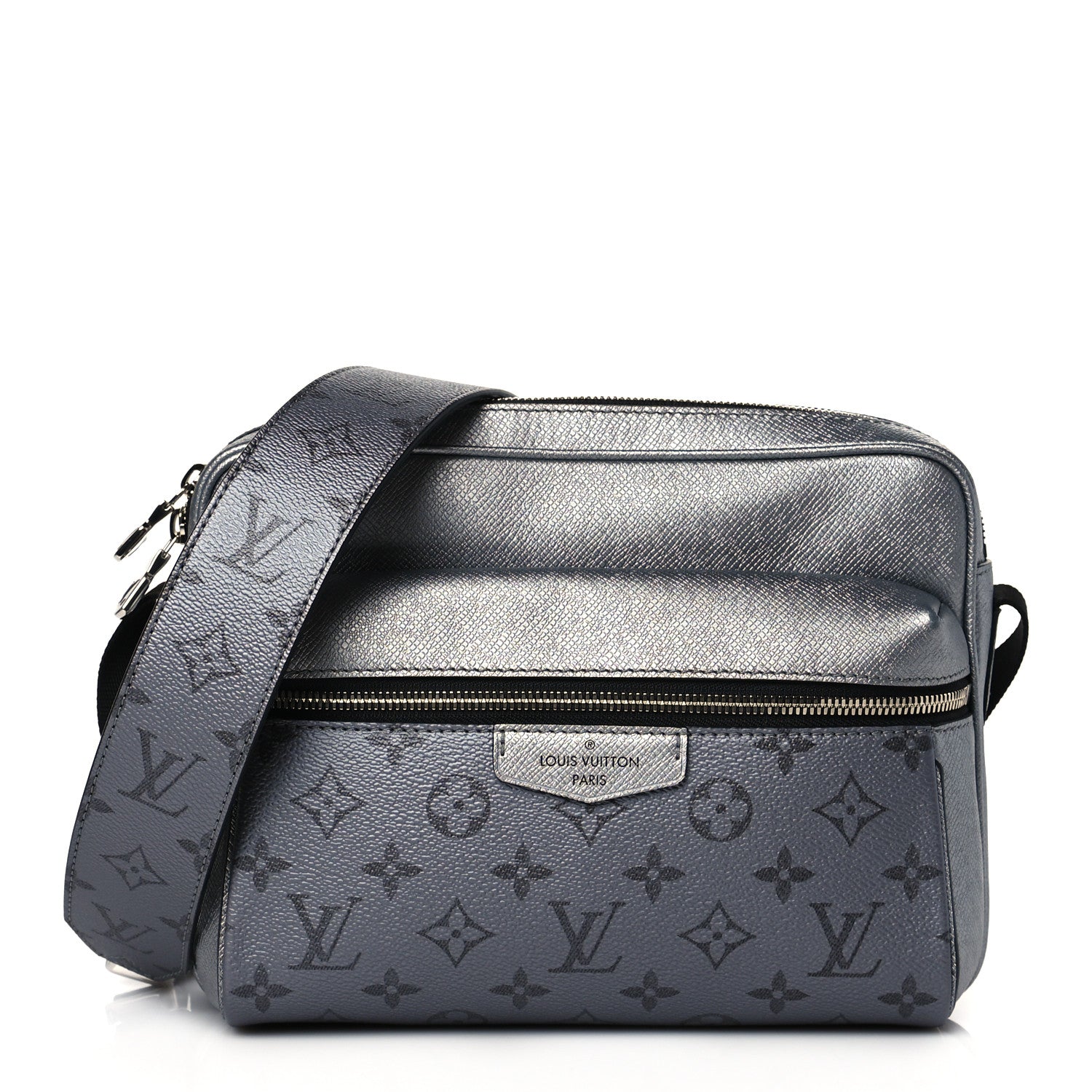 Louis Vuitton Taigarama Outdoor Messenger Gunmetal 1 of 9