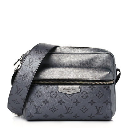 Louis Vuitton Taigarama Outdoor Messenger Gunmetal 1 of 9