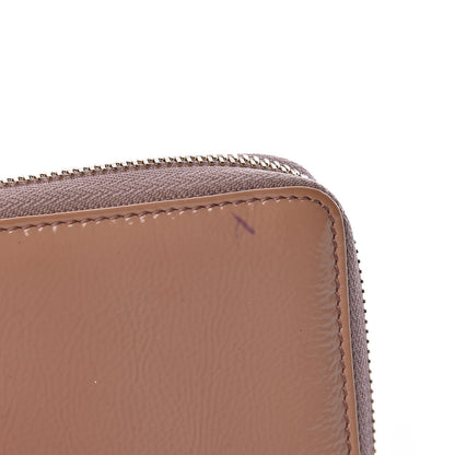 Gucci Patent Medium Soho Zip Around Wallet Dark Cipria 9 of 11