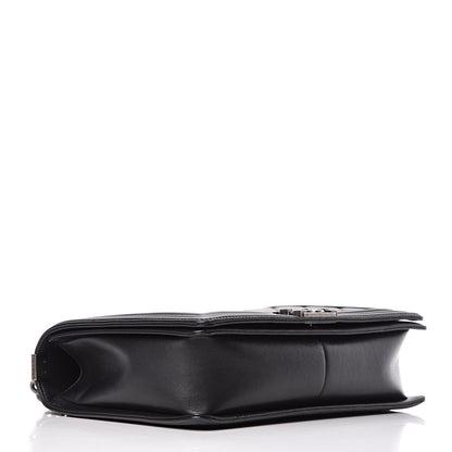 Chanel Lambskin Quilted Large Boy Flap Dark Grey 4 of 14