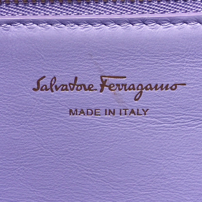 Salvatore Ferragamo Calfskin Sofia Rainbow Top Handle Bag Black 6 of 11