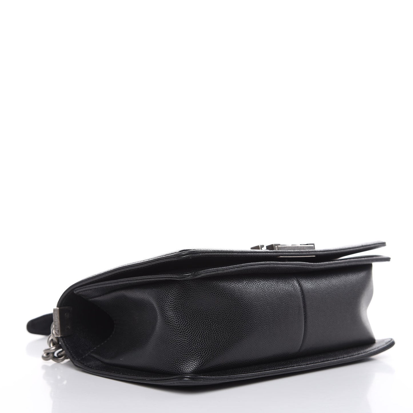 Caviar Quilted Medium Boy Flap Black