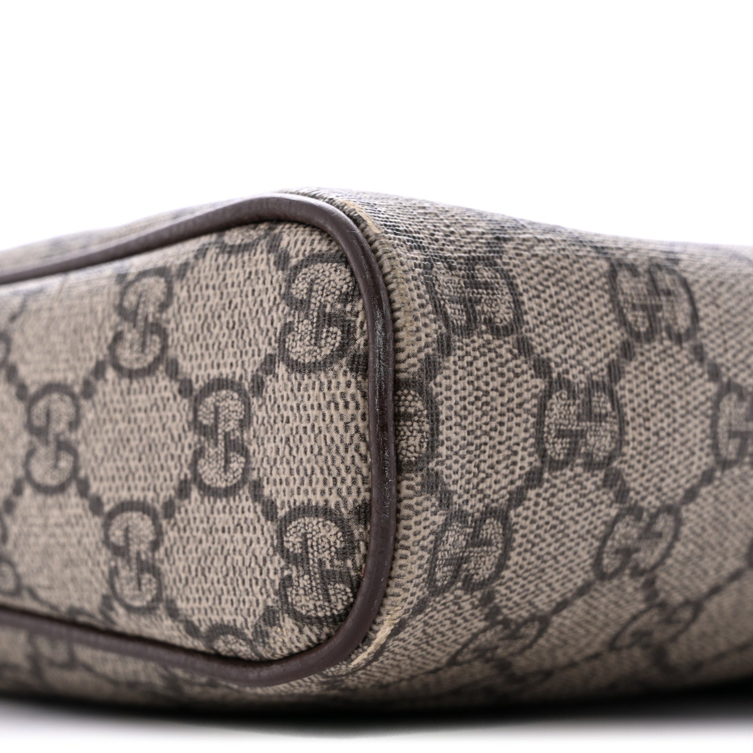 Gucci GG Supreme Monogram Web Medium Ophidia Messenger Bag Brown 9 of 13