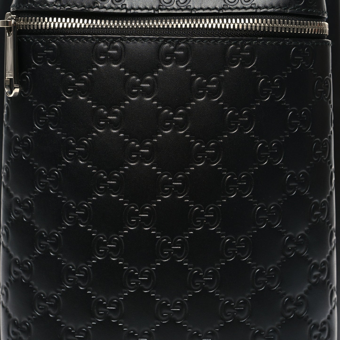 Guccissima Sling Backpack Black