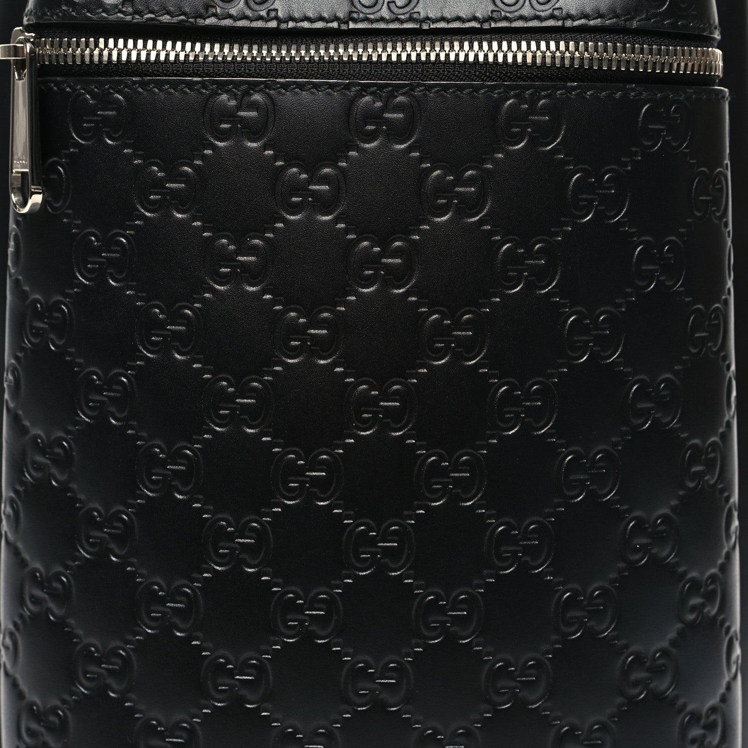 Gucci Guccissima Sling Backpack Black 9 of 11