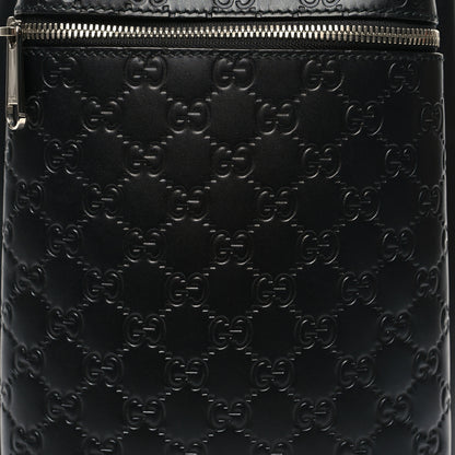 Gucci Guccissima Sling Backpack Black 9 of 11