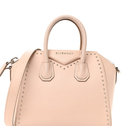 Givenchy Smooth Calfskin Mini Studded Antigona Pale Pink 8 of 17