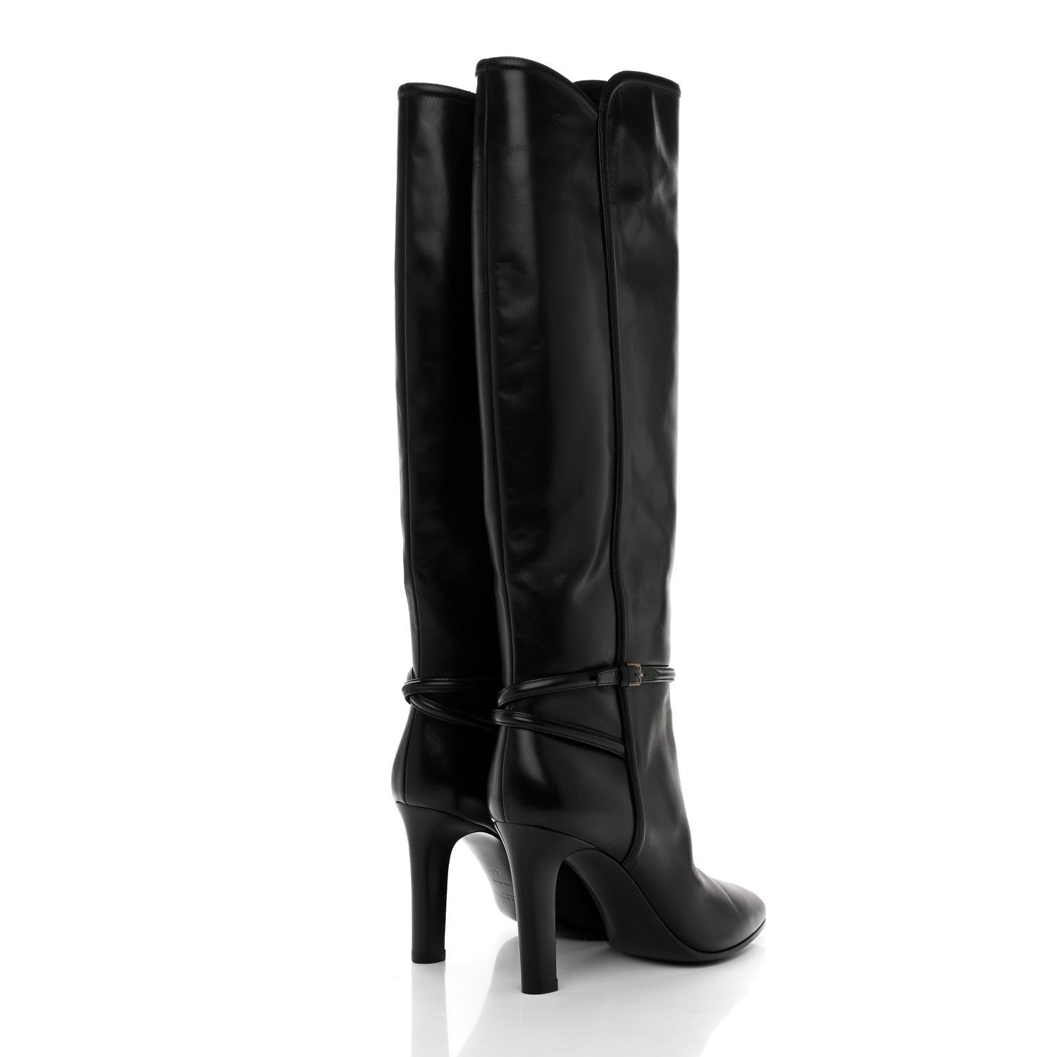 Saint Laurent Jane 90 Knee High Boots 40 Black 4 of 9