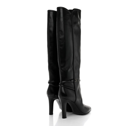 Saint Laurent Jane 90 Knee High Boots 40 Black 4 of 9
