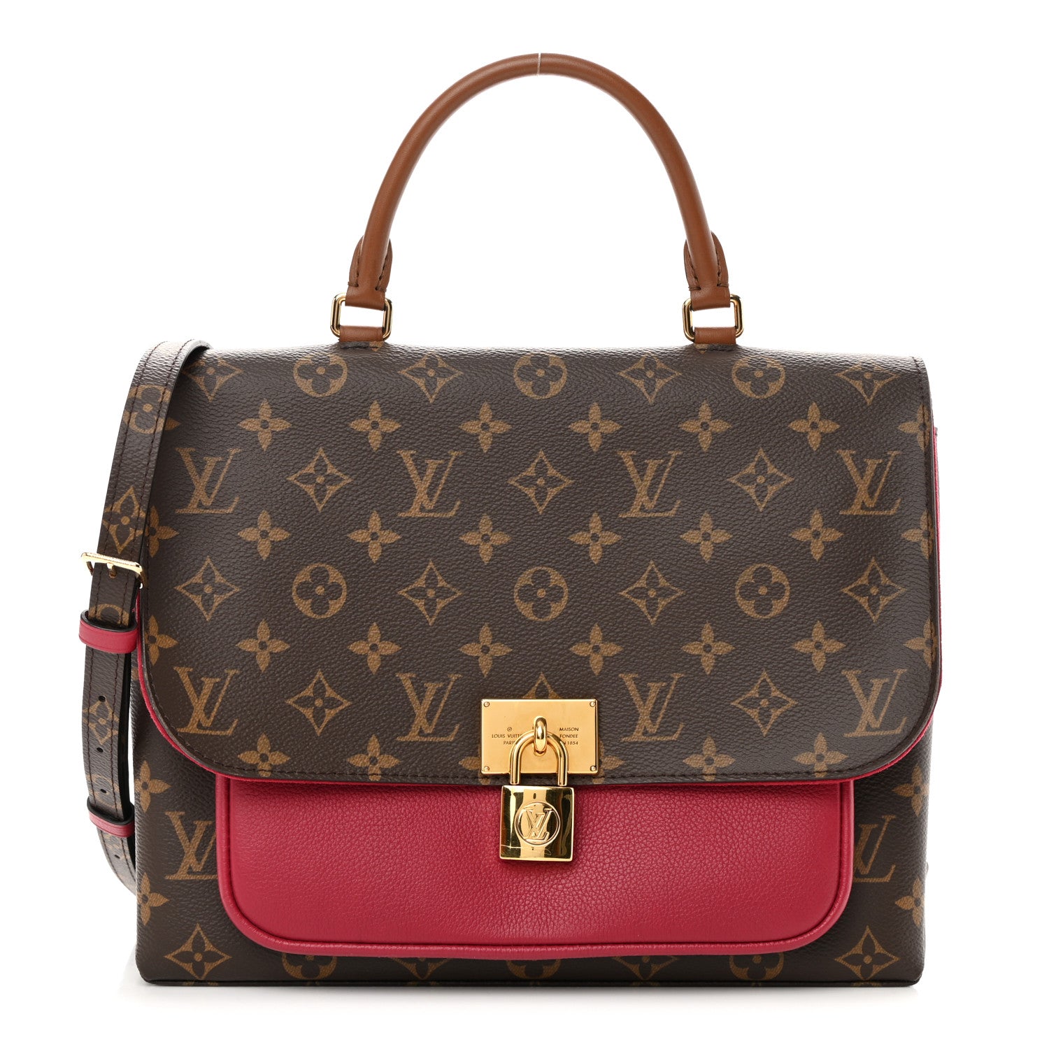 Louis Vuitton Monogram Marignan Lie De Vin 1 of 16