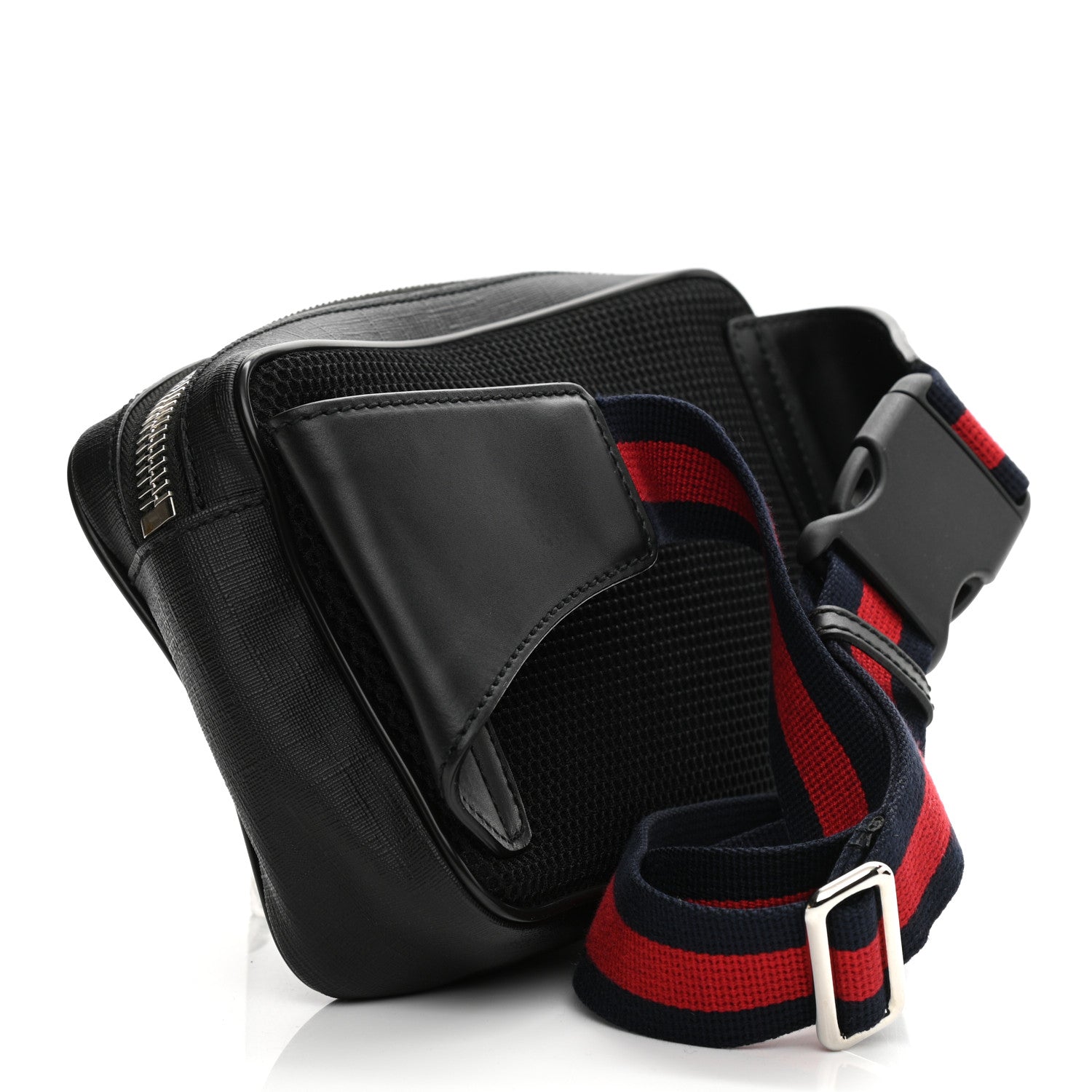 Gucci Soft GG Supreme Monogram Tigers Belt Bag Black Multicolor 3 of 8