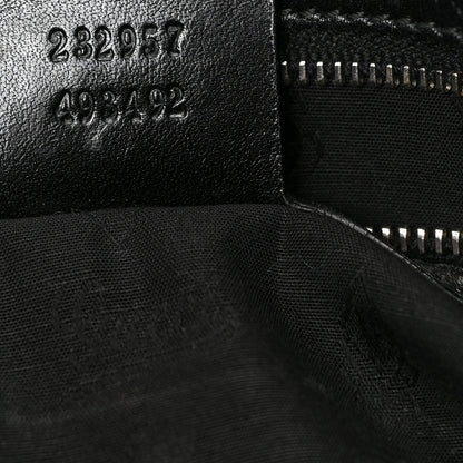 Gucci Monogram Medium Twins Tote Dark Brown 7 of 9