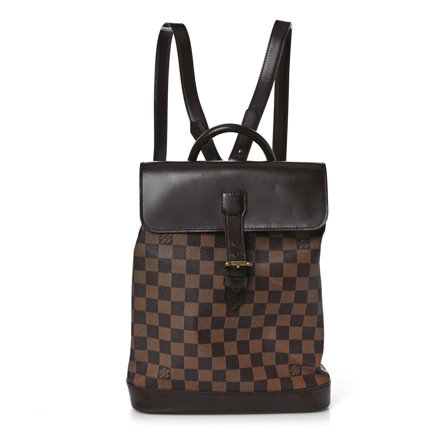 Louis Vuitton Damier Ebene Soho Backpack 1 of 12
