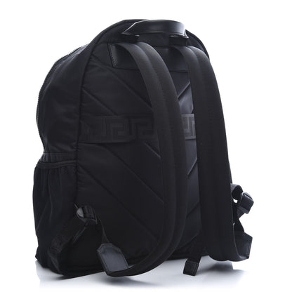 Versace Nylon Palazzo Backpack Black 2 of 9