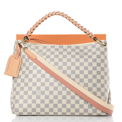 Louis Vuitton Damier Azur Beaubourg Hobo MM 12 of 12