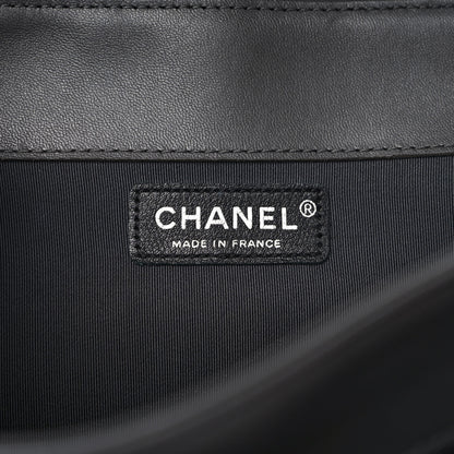 Chanel Lambskin Paris Bombay Reissue Accordion Flap Black 7 of 9