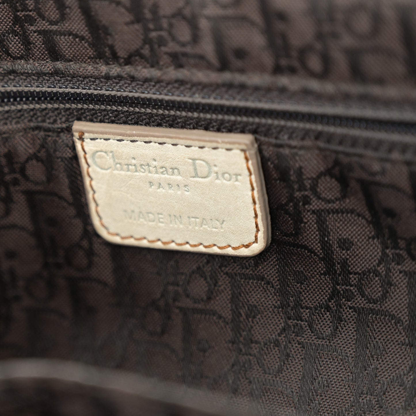 Calfskin Medium Gaucho Double Saddle Bag Ivory