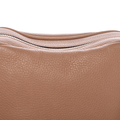 Gucci Pebbled Calfskin Small Soho Disco Bag Camelia 12 of 13