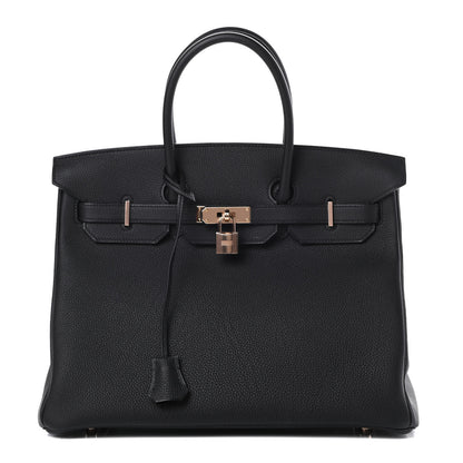 Hermes Togo Birkin 35 Black 1 of 11