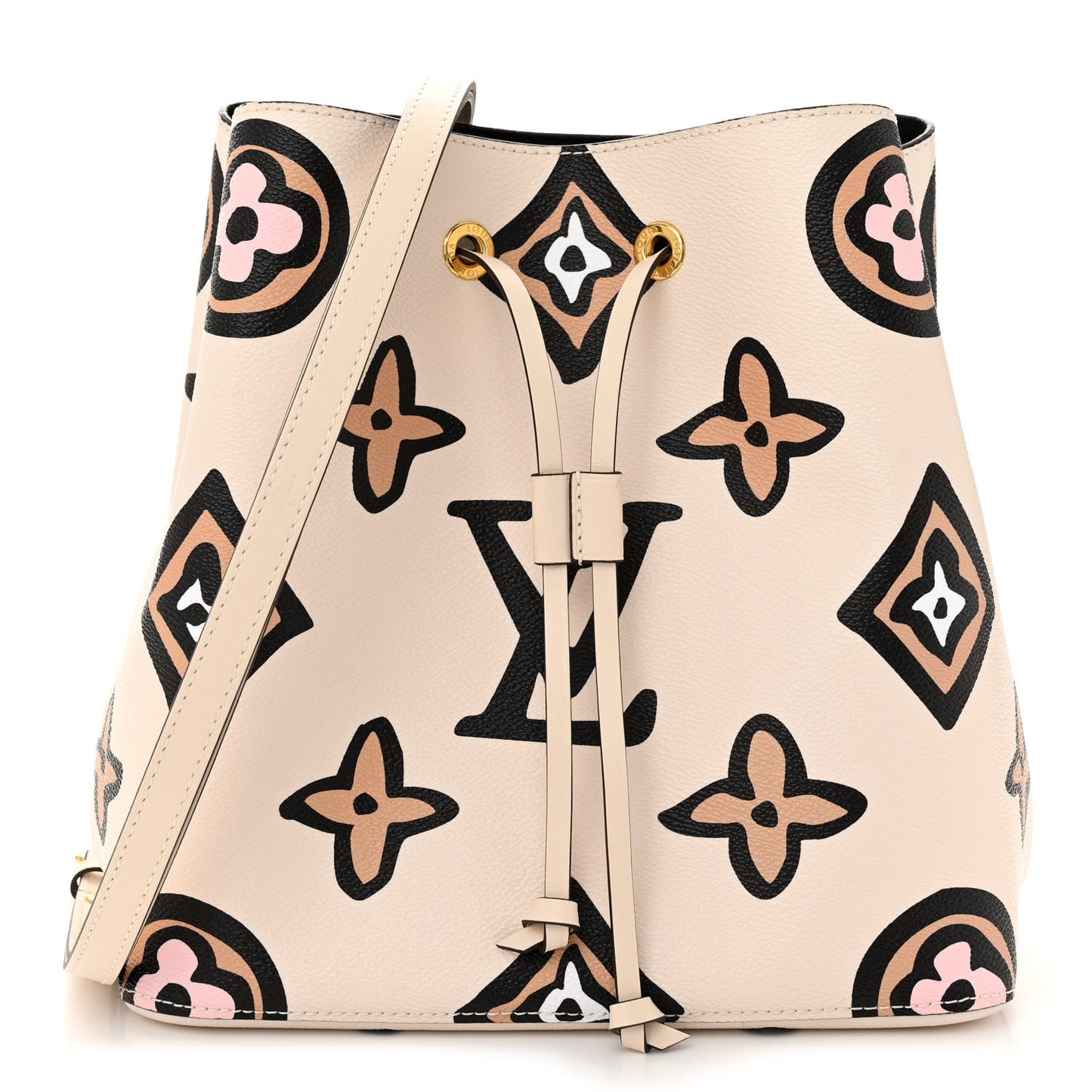 Monogram Giant Wild At Heart Neonoe MM Creme