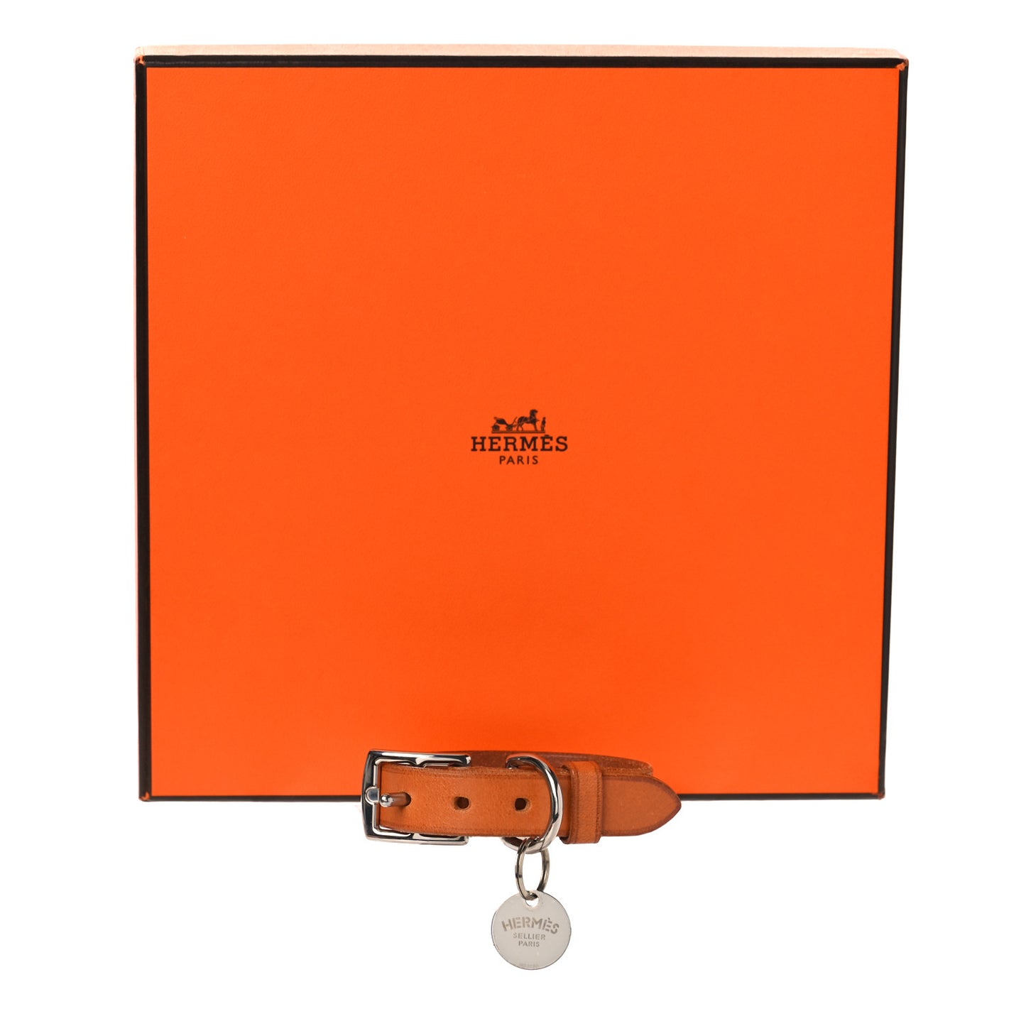 Toile Natural Dog Collar Dark Irish