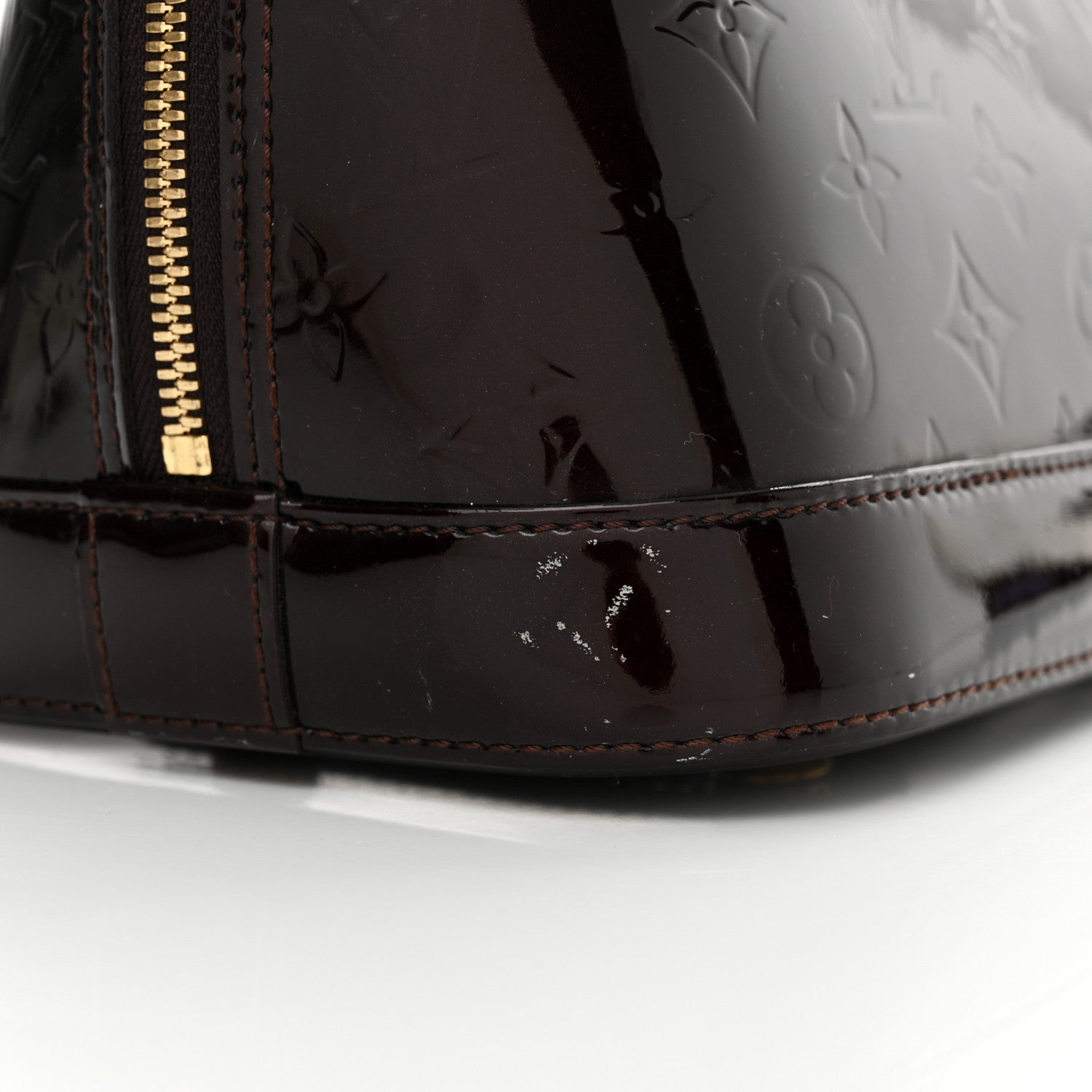Louis Vuitton Vernis Alma PM Amarante 10 of 11