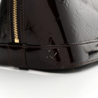 Louis Vuitton Vernis Alma PM Amarante 10 of 11