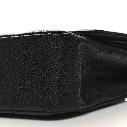 Chanel Caviar Quilted Medium Double Flap Black 10 of 10