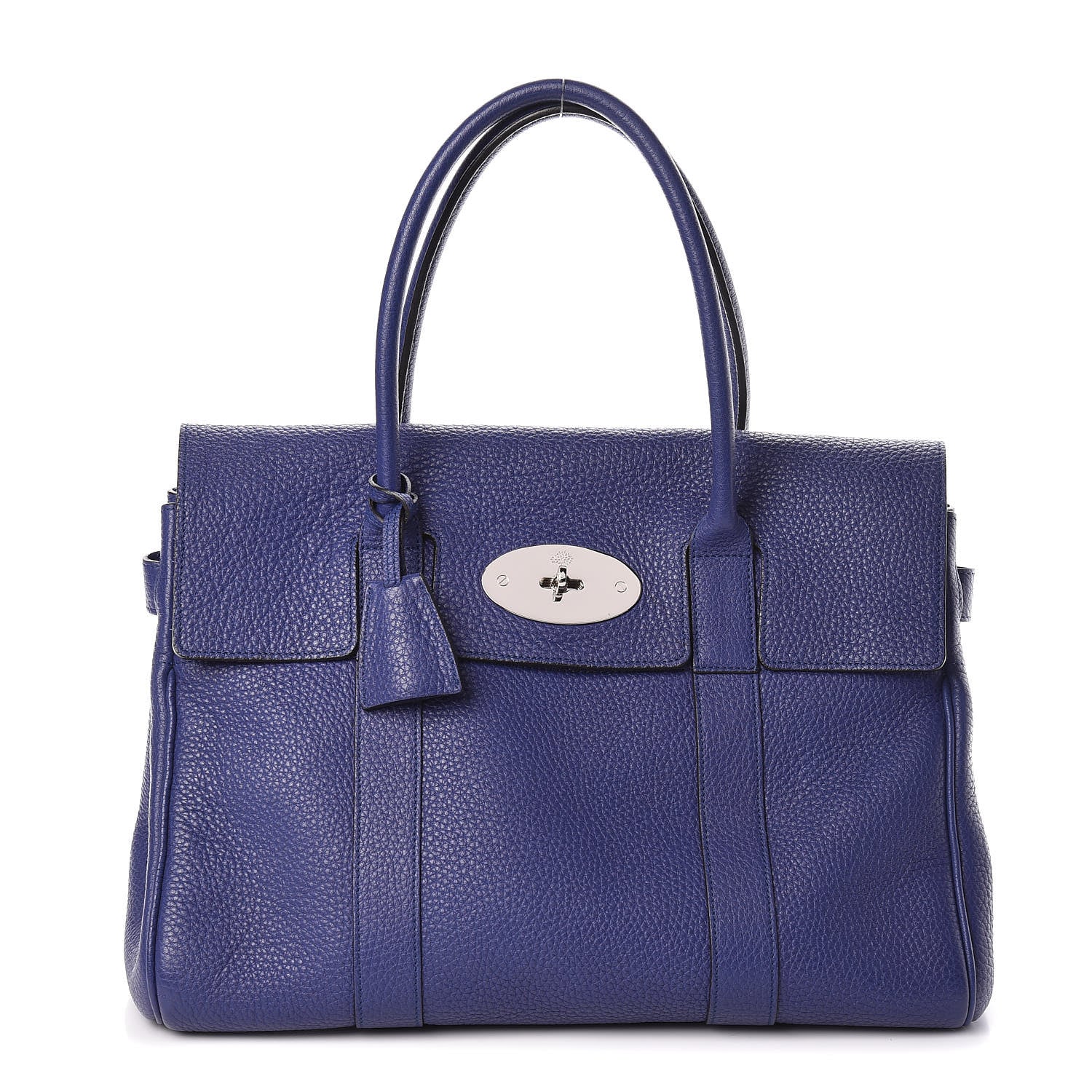 Mulberry Classic Grain Calfskin Bayswater Indigo 1 of 10
