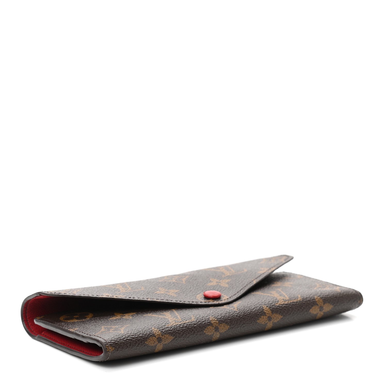 Louis Vuitton Monogram Josephine Wallet Red 4 of 10