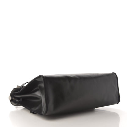 Hermes Toile H Berline Vache Hunter Herbag Zip 39 MM Black Ecru 5 of 12