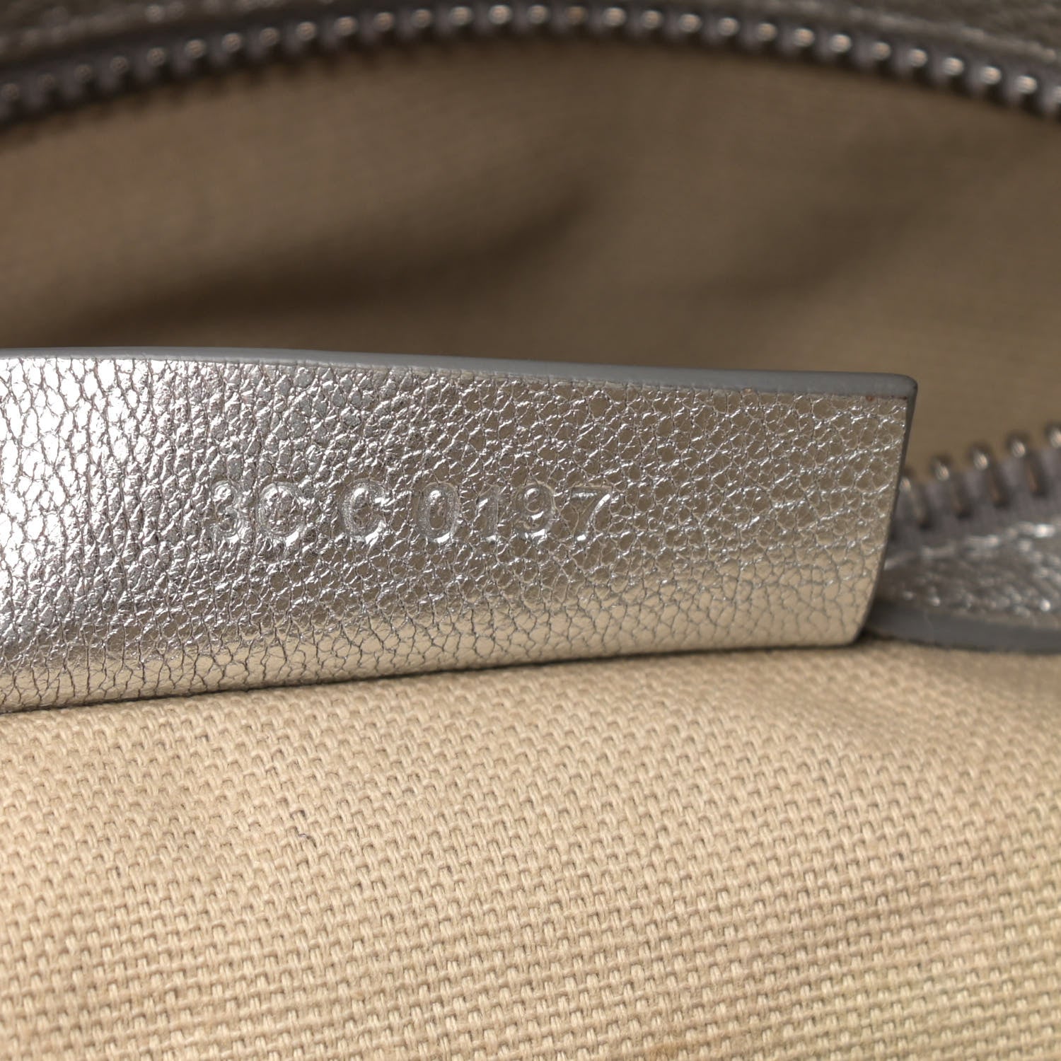 Givenchy Metallic Sugar Goatskin Small Antigona Silver 8 of 25
