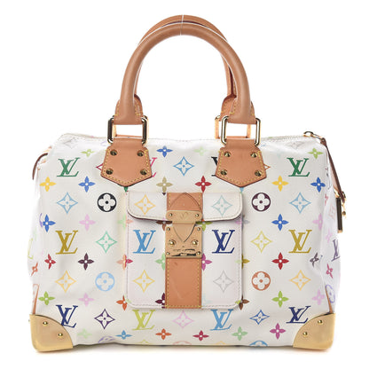 Louis Vuitton Monogram Multicolor Speedy 30 White 1 of 11