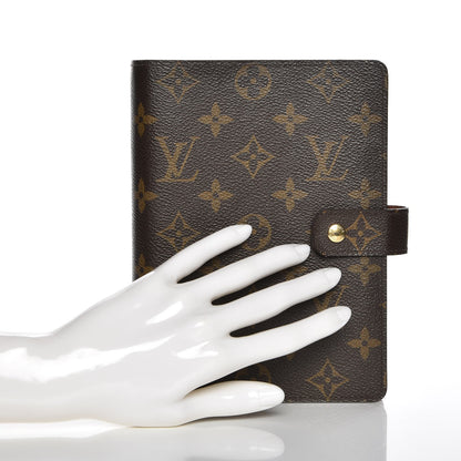 Louis Vuitton Monogram Medium Ring Agenda Cover 2 of 7