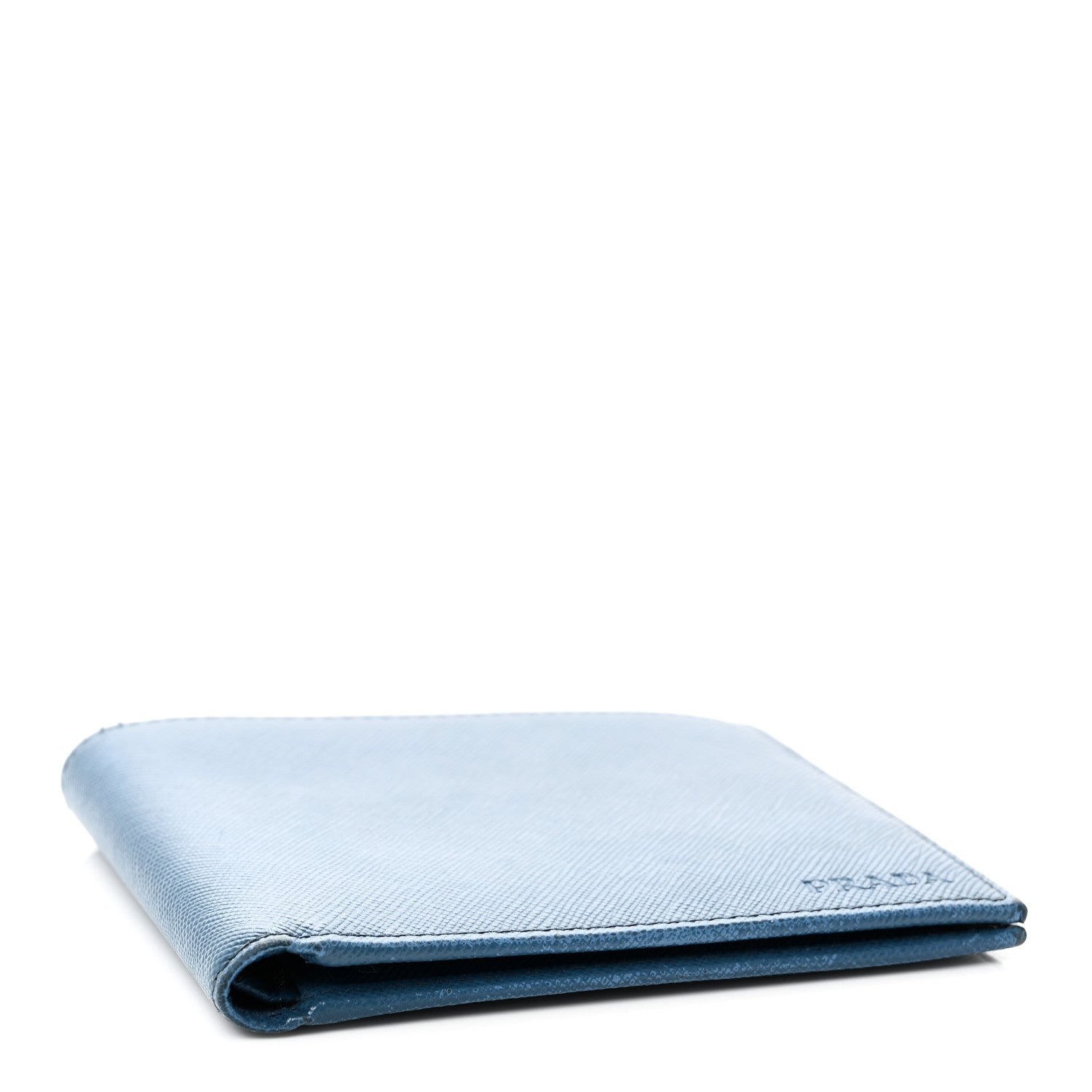 Prada Saffiano Bi-Fold Wallet Cobalto 4 of 8