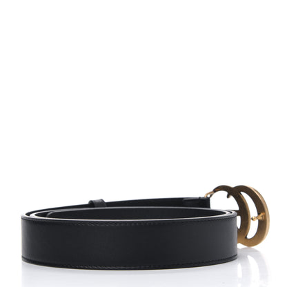 Gucci Calfskin Double G 30mm Belt 90 36 Black 2 of 4