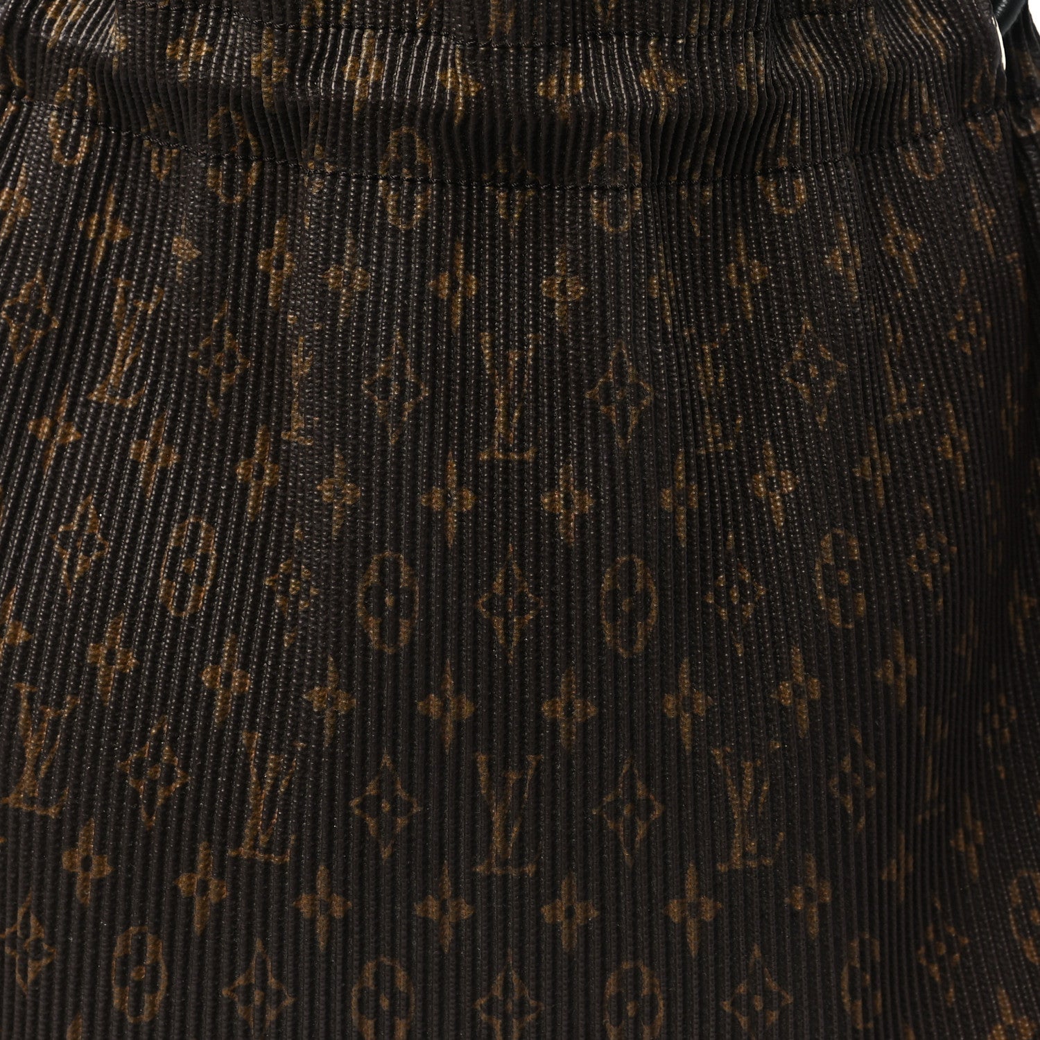 Louis Vuitton Monogram Canvas Pleated Explorer Bag MM 7 of 9