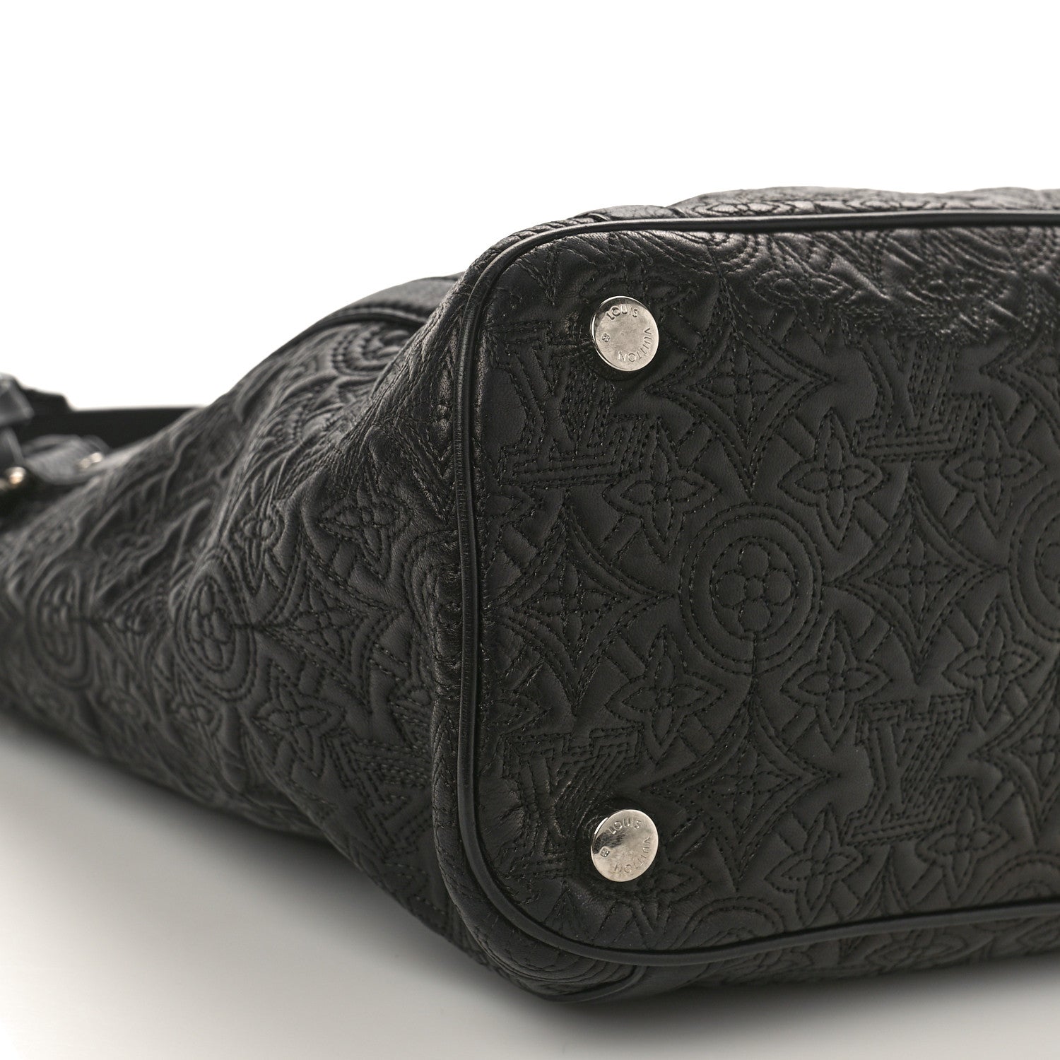 Louis Vuitton Monogram Lambskin Antheia IXIA PM Black 7 of 9