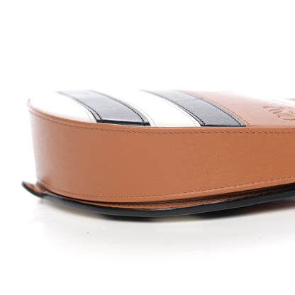 Loewe Calfskin Marine Stripe Mini Heel Shoulder Bag Tan 9 of 9