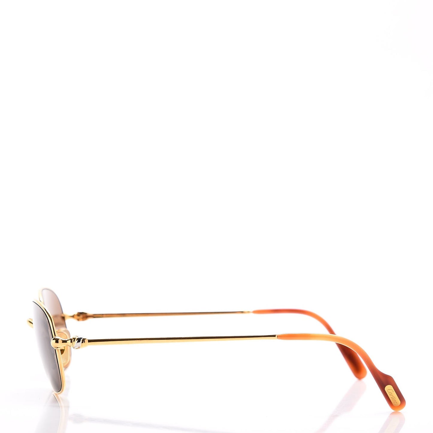 Oval Sunglasses 140 Gold