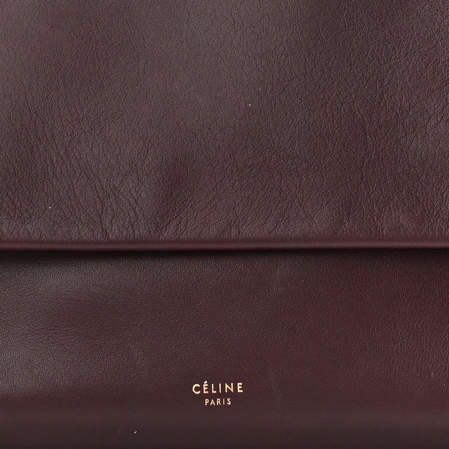 Celine Smooth Calfskin Blade Flap Burgundy 7 of 9
