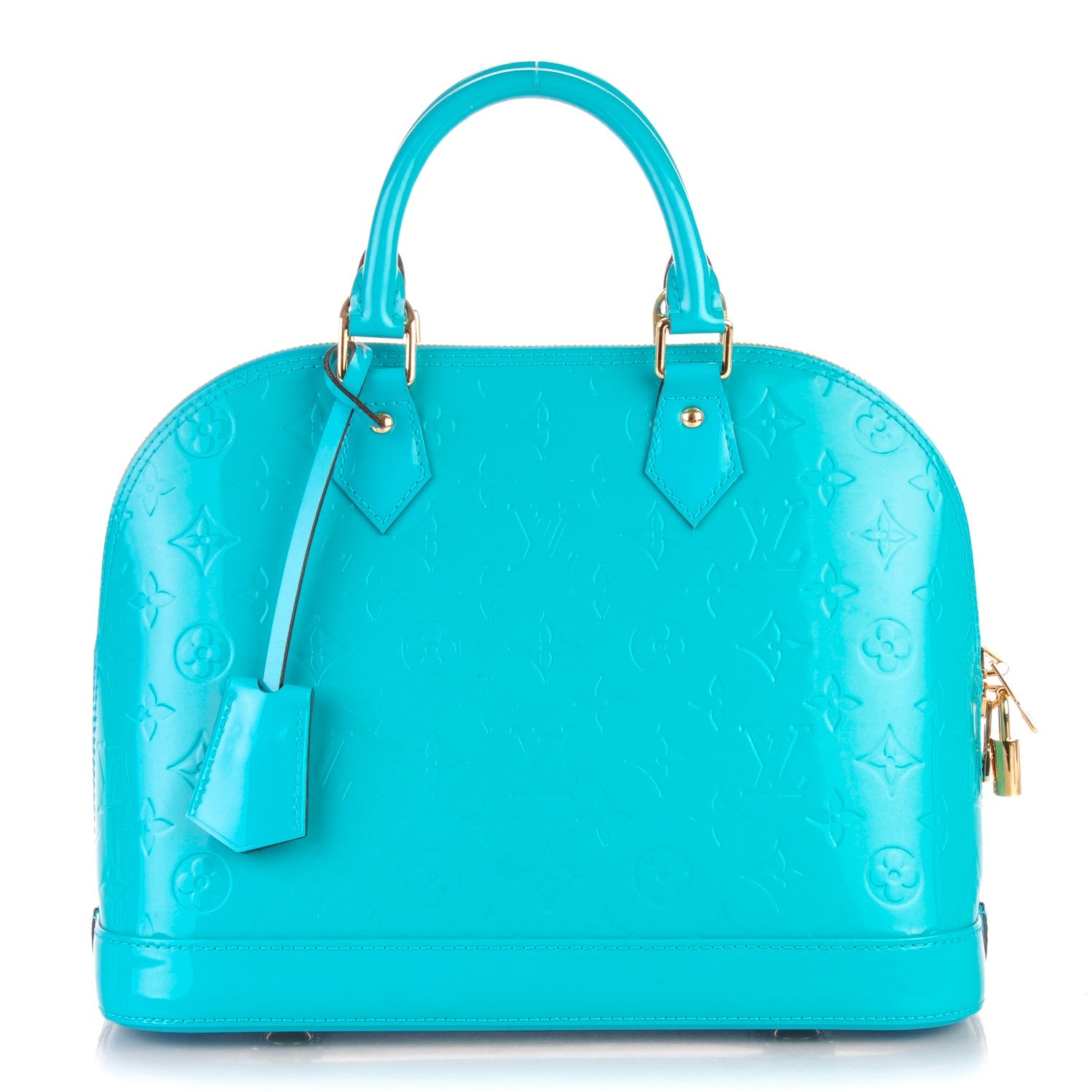 Louis Vuitton Vernis Alma PM Turquoise 1 of 7