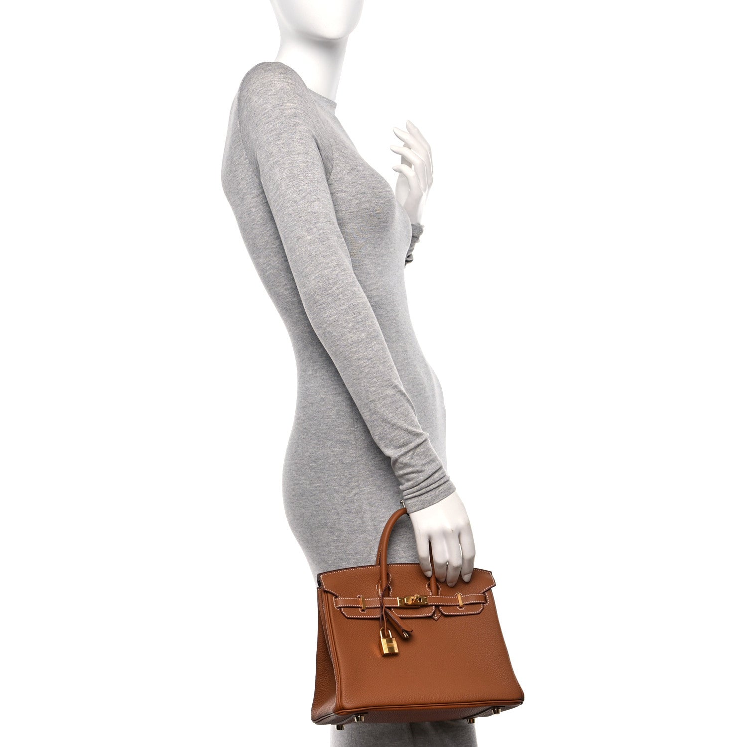 Hermes Togo Birkin 25 Gold 2 of 13